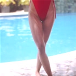 Leticia - Red one piece